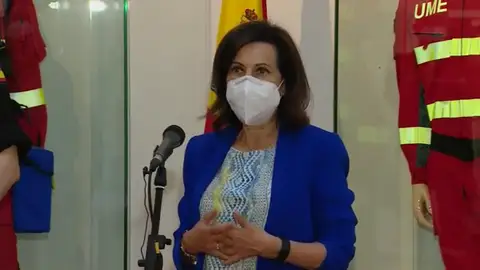 La ministra Robles, sobre Afganistán: "La situación es caótica, mientras se pueda traeremos al mayor número de personas" La ministra Robles, sobre Afganistán: "La situación es caótica, mientras se pueda traeremos al mayor número de personas"