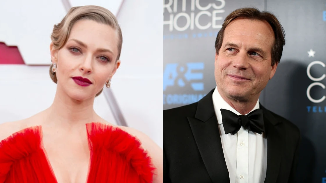 Amanda Seyfried y Bill Paxton Amanda Seyfried y Bill Paxton