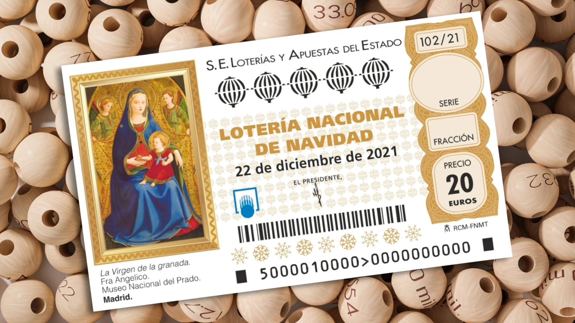 Comprar Lotería de Navidad 2021