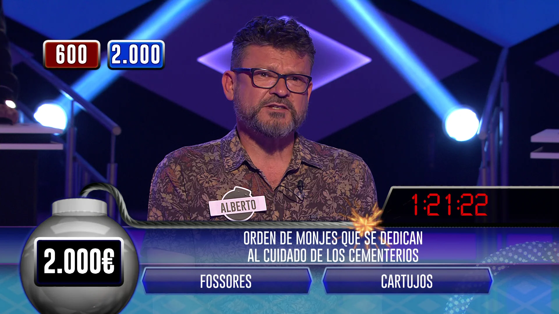 Alberto roza la perfección para ayudar a su equipo a llegar a la final de ‘¡Boom!’