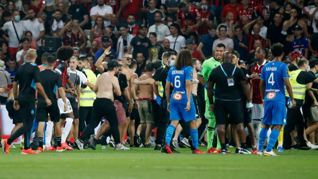 La tribuna sur del estadio del Niza quedar&aacute; cerrada durante los 4 pr&oacute;ximos partidos