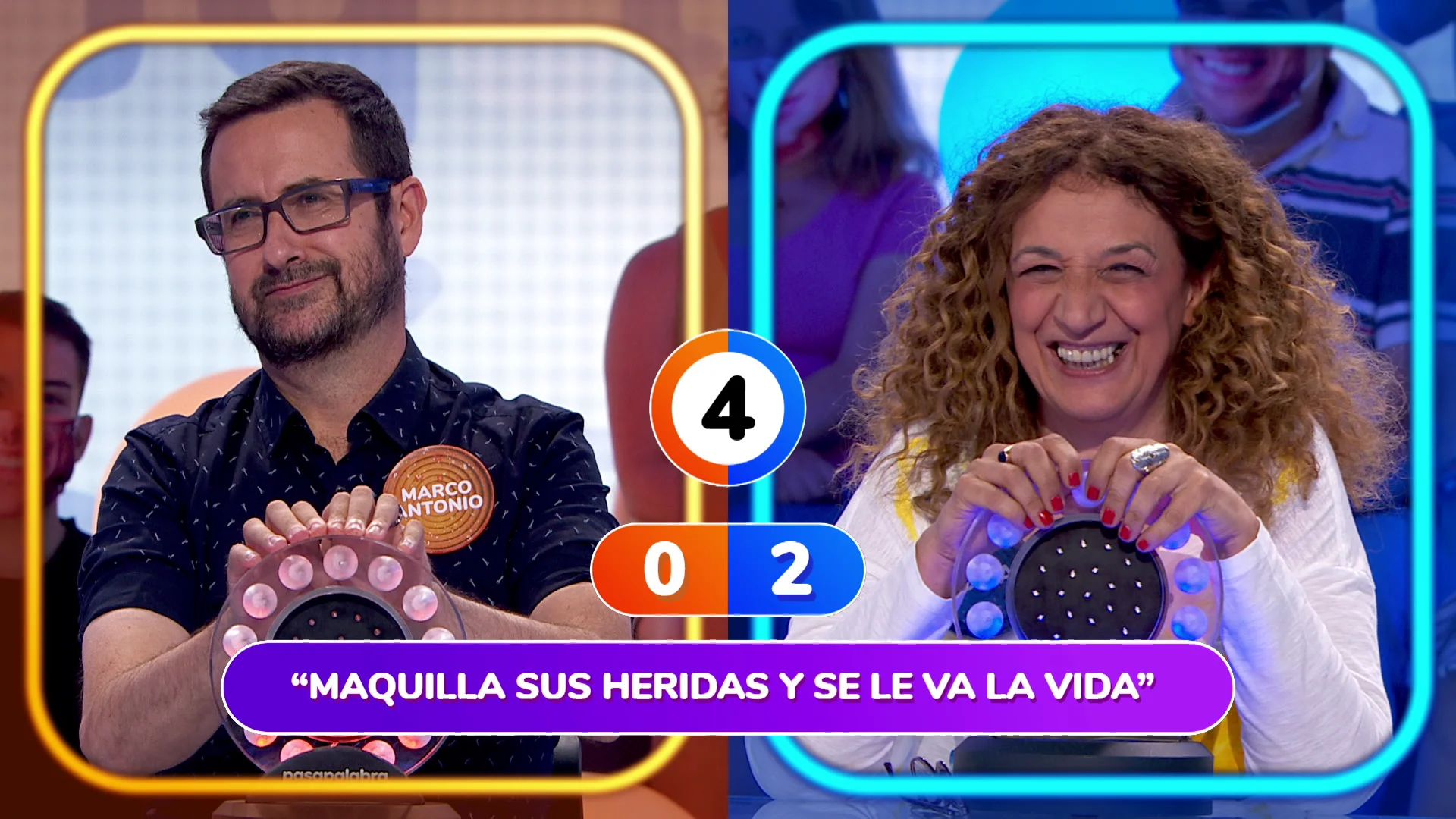 La ingeniosa pista ha despertado las risas del presentador