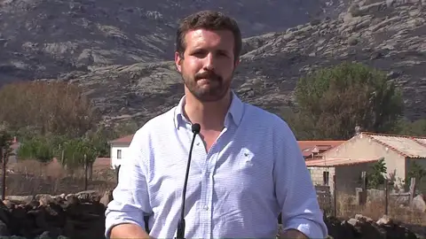 Pablo Casado ve acertada la declaración de zona catastrófica en Ávila: "Esperamos es que lleguen pronto las ayudas" Pablo Casado ve acertada la declaración de zona catastrófica en Ávila: "Esperamos es que lleguen pronto las ayudas"