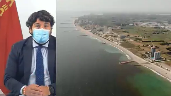 Fernando López-Miras, presidente de la Región de Murcia, sobre la situación en el Mar Menor Fernando López-Miras, presidente de la Región de Murcia, sobre la situación en el Mar Menor