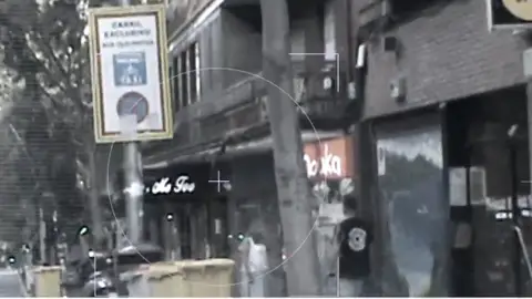 Imagen a través de una cámara de fotos. Imagen a través de una cámara de fotos.