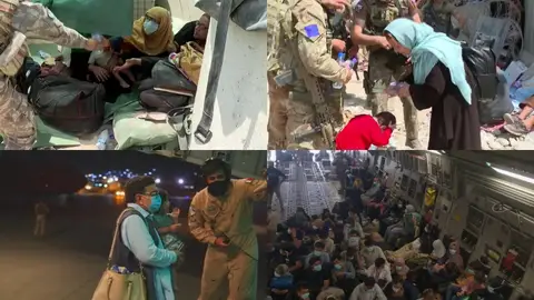 Los rostros afganos de la desesperanza Los rostros afganos de la desesperanza