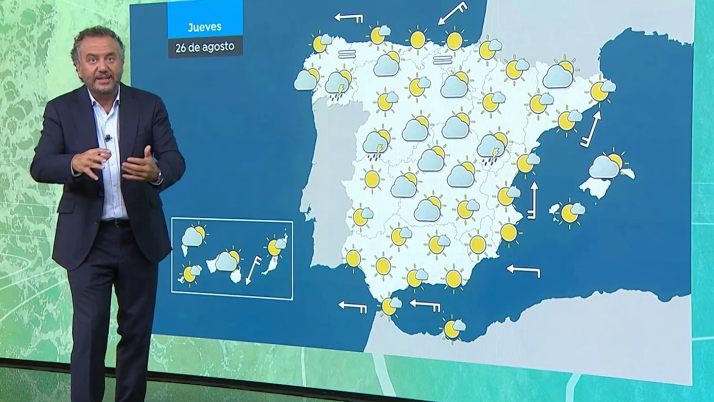 El tiempo hoy