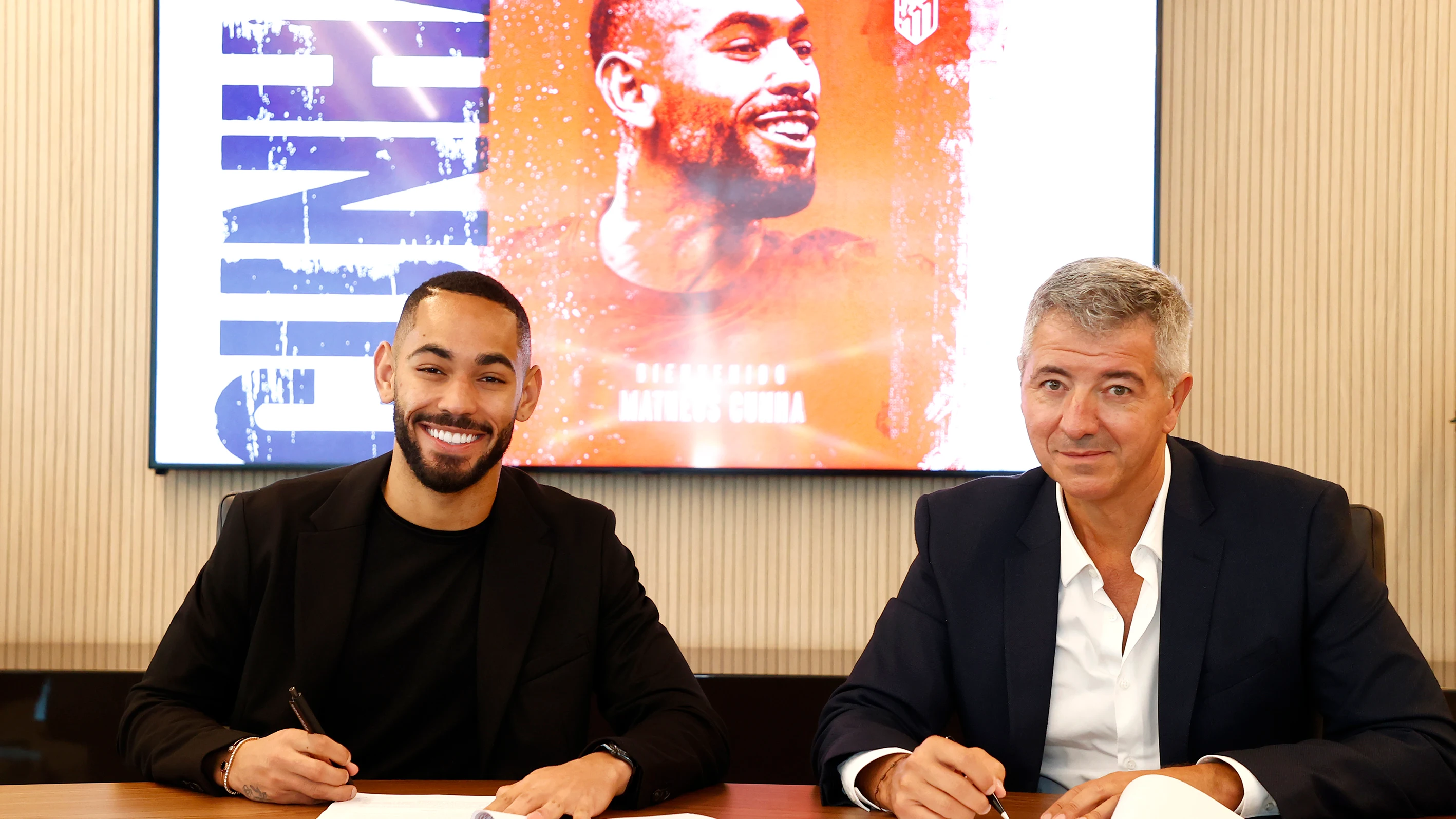 Oficial: El Atlético de Madrid ficha a Matheus Cunha Oficial: El Atlético de Madrid ficha a Matheus Cunha