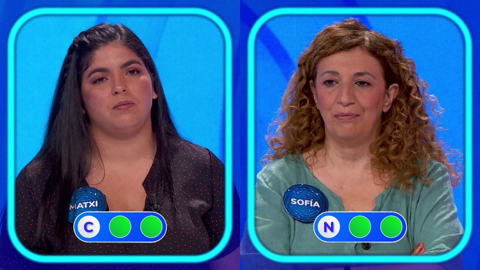 Trepidante duelo en la ‘Silla Azul’: ¿Logrará Sofía retomar su asiento en ‘Pasapalabra’? Matxi ha puesto en apuros a la veterana concursante, pero finalmente ha vuelto a su sitio.
