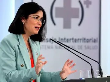 La ministra de Sanidad, Carolina Darias La ministra de Sanidad, Carolina Darias