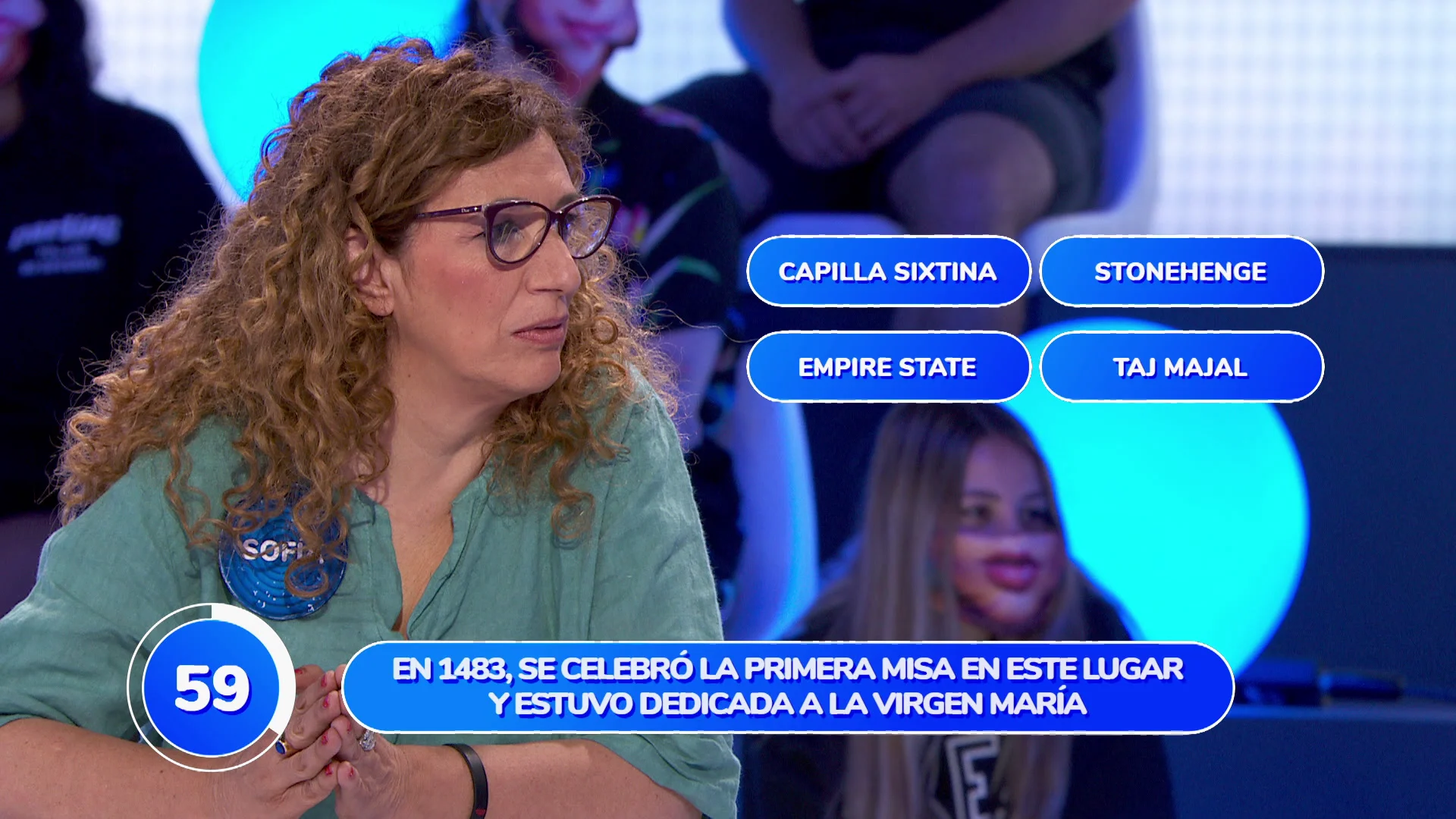 ¡Qué arte! Sofía consigue una actuación monumental en el ‘Una de Cuatro’ La concursante no ha fallado ninguna pregunta.