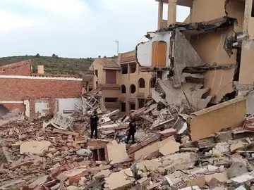Así era el edificio de los años 90 que se ha derrumbado en Peñíscola Así era el edificio de los años 90 que se ha derrumbado en Peñíscola