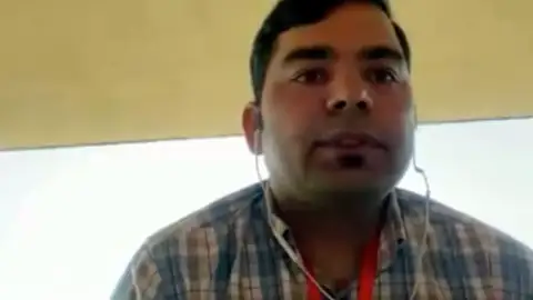 La palabras de agradecimiento de Yassir La palabras de agradecimiento de Yassir