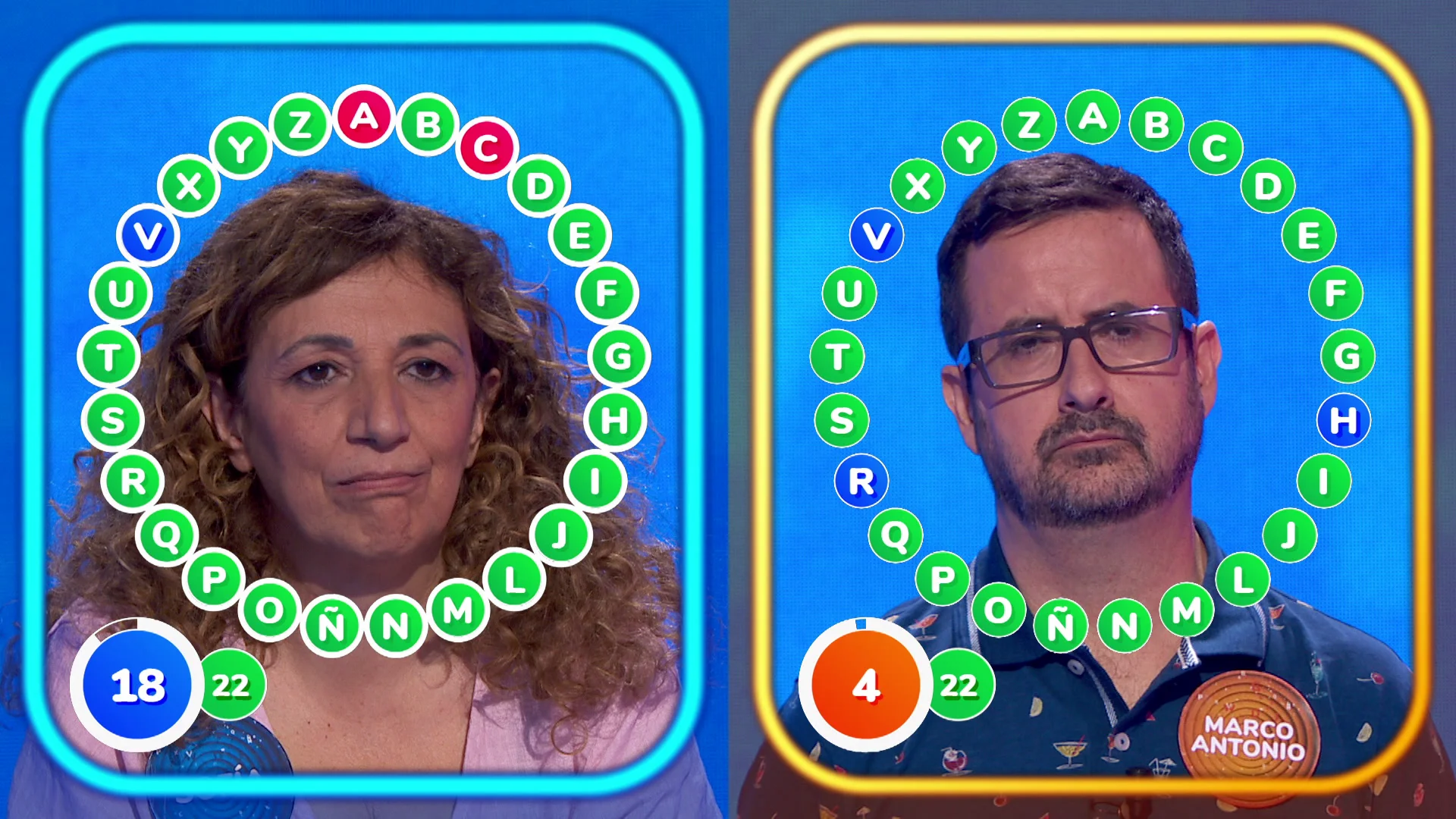 La concursante se ha precipitado al inicio y esto le ha pasado factura.