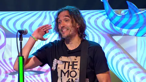 Joaquín Padilla reconoce haberse inventado parte de una peculiar canción en ‘La ruleta de la suerte’ Joaquín Padilla reconoce haberse inventado parte de una peculiar canción en ‘La ruleta de la suerte’