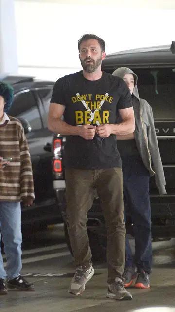 Los hijos de Jennfier López junto a su novio Ben Affleck Los hijos de Jennfier López junto a su novio Ben Affleck