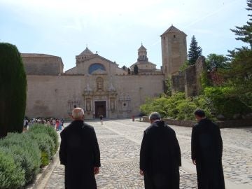 Detenido por tocamientos sexuales a una menor un monje del monasterio de Poblet en Tarragona 