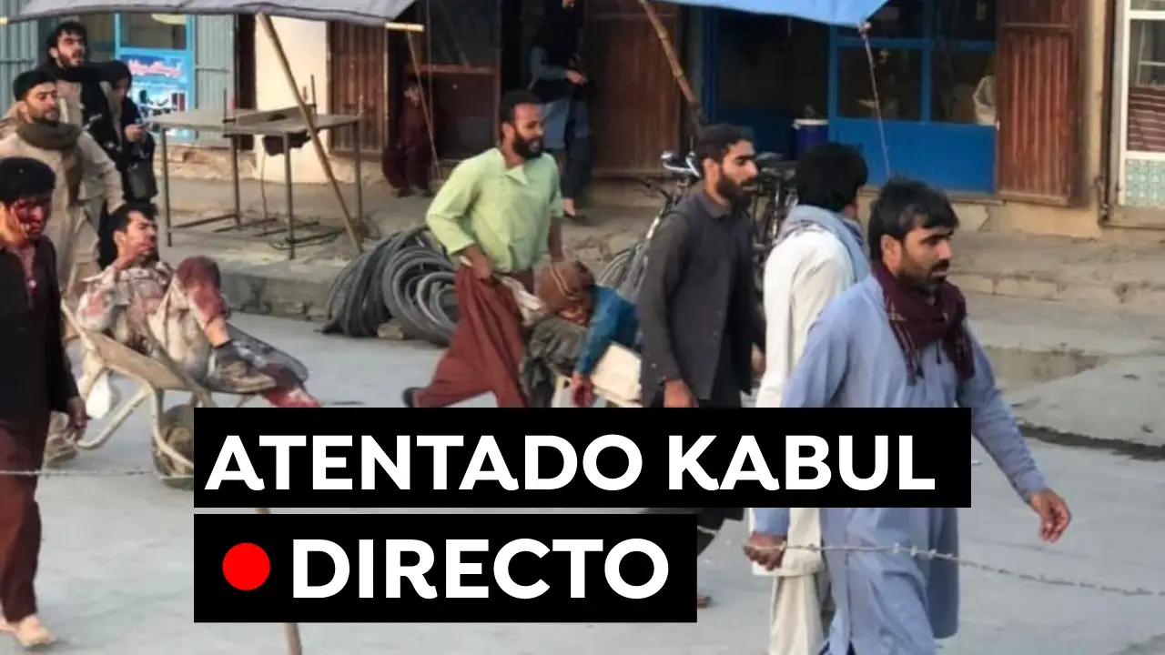 Afganistán última hora: Atentado en el aeropuerto de Kabul con varias explosiones, en directo Afganistán última hora: Atentado en el aeropuerto de Kabul con varias explosiones, en directo