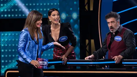 La cómica imitación de Agustín Jiménez en ‘Family Feud’: “¿Has eructado? ¡Eres un cerdo!” El integrante de ‘Me resbala’ ha hecho hasta tres imitaciones diferentes de este animal.