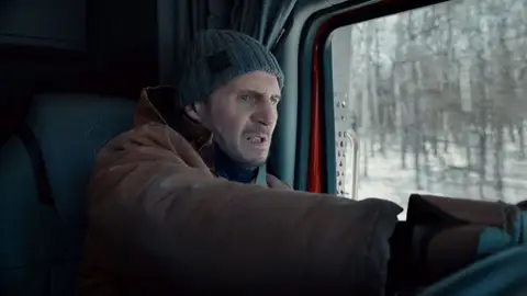 Liam Neeson en 'Ice Road' Liam Neeson en 'Ice Road'