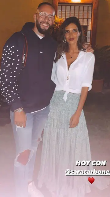 Sara Carbonero en el concierto de Kiki Morente Sara Carbonero en el concierto de Kiki Morente