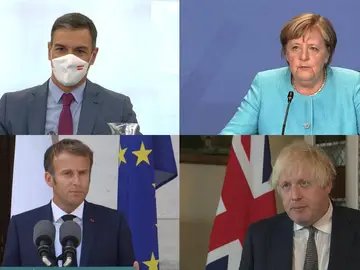 Los líderes políticos europeos condenan los atentados en Kabul: "Son cobardes e inhumanos" Los líderes políticos europeos condenan los atentados en Kabul: "Son cobardes e inhumanos"