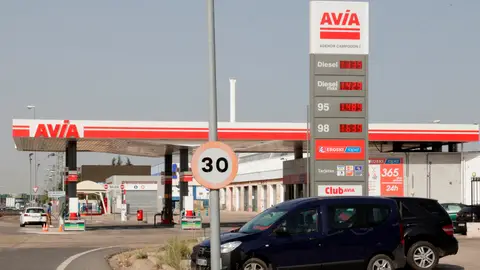 Gasolinera en Madrid Gasolinera en Madrid