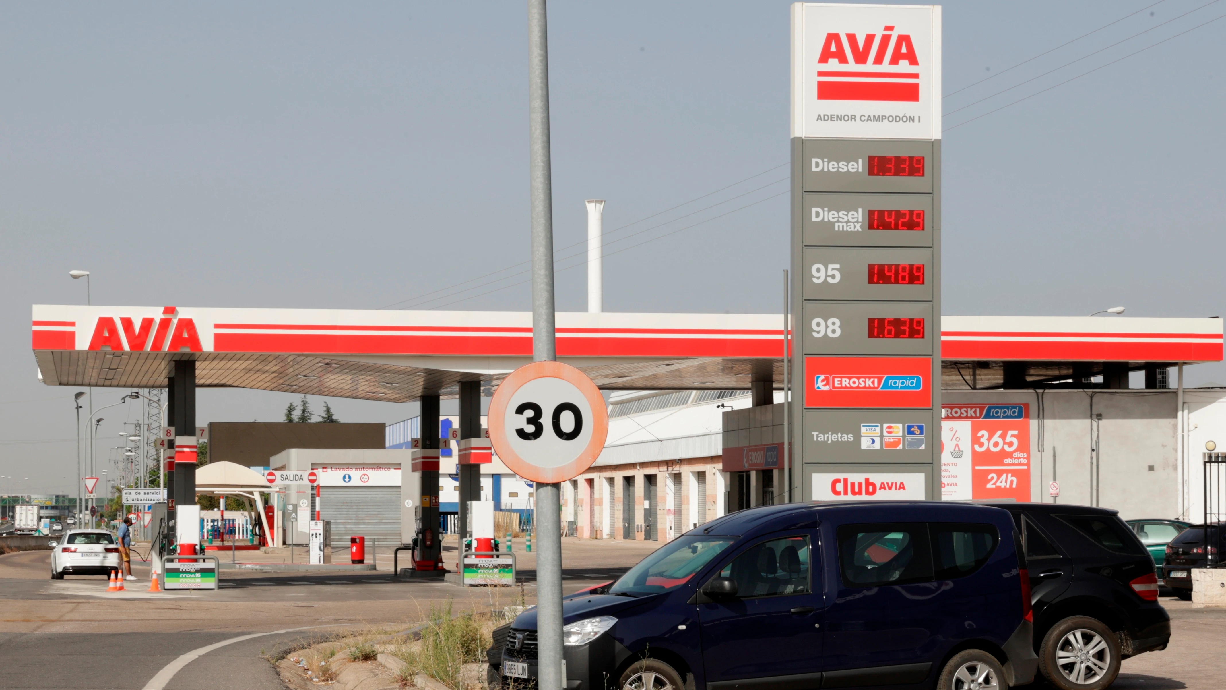 Gasolinera en Madrid Gasolinera en Madrid