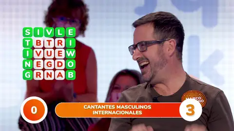 ¡En el último segundo! Marco Antonio impresiona con su rapidez en la ‘Sopa de Letras’ Marco Antonio deja a todos boquiabiertos al resolver a contrarreloj las tres palabras de esta prueba.