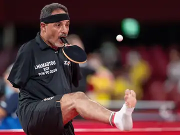 Ibrahim Hamadtou, la sensación de los Paralímpicos que juega al tenis de mesa con la boca Ibrahim Hamadtou, la sensación de los Paralímpicos que juega al tenis de mesa con la boca