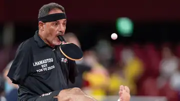 Ibrahim Hamadtou, la sensación de los Paralímpicos que juega al tenis de mesa con la boca