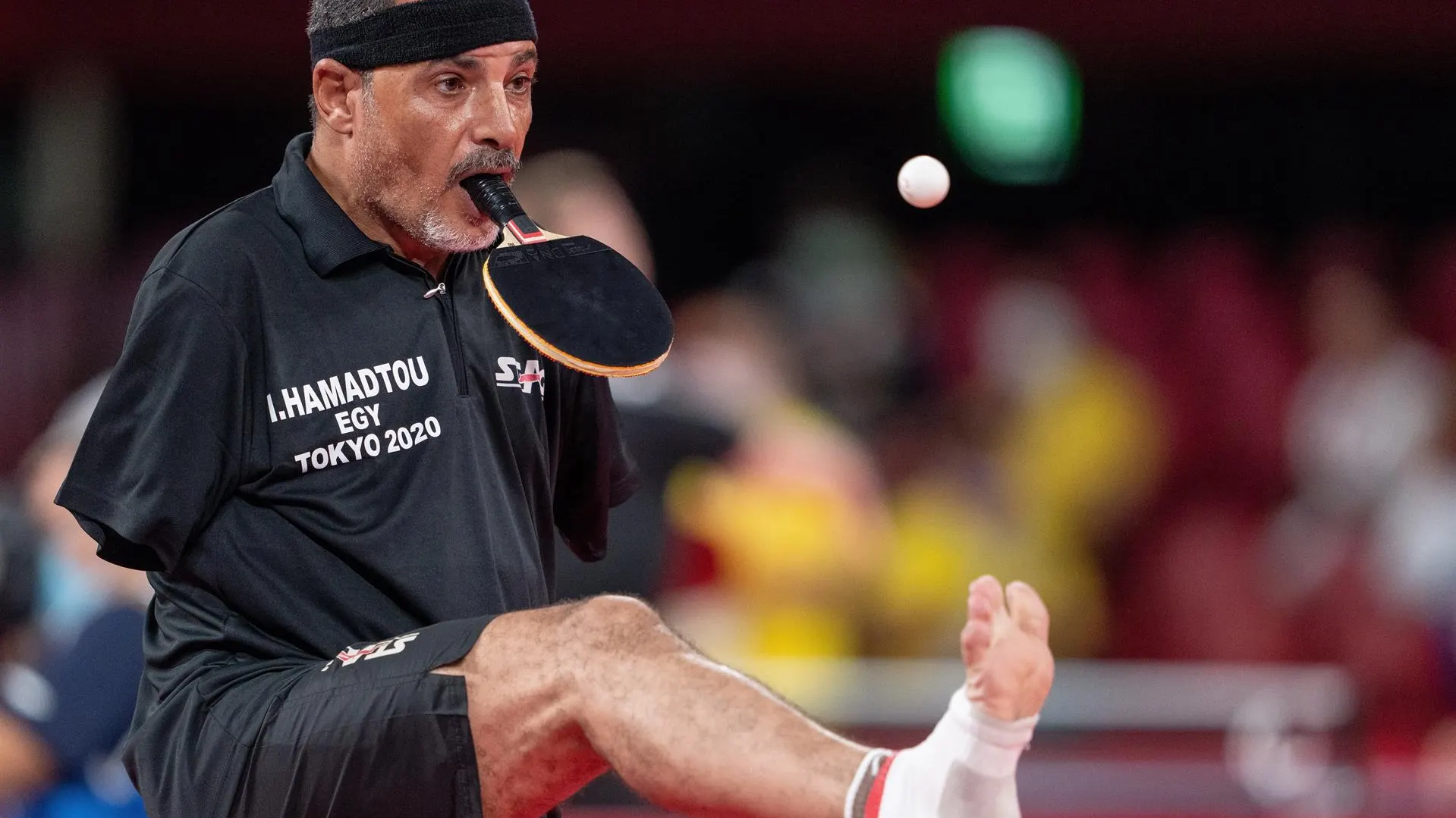 Ibrahim Hamadtou, la sensación de los Paralímpicos que juega al tenis de mesa con la boca Ibrahim Hamadtou, la sensación de los Paralímpicos que juega al tenis de mesa con la boca