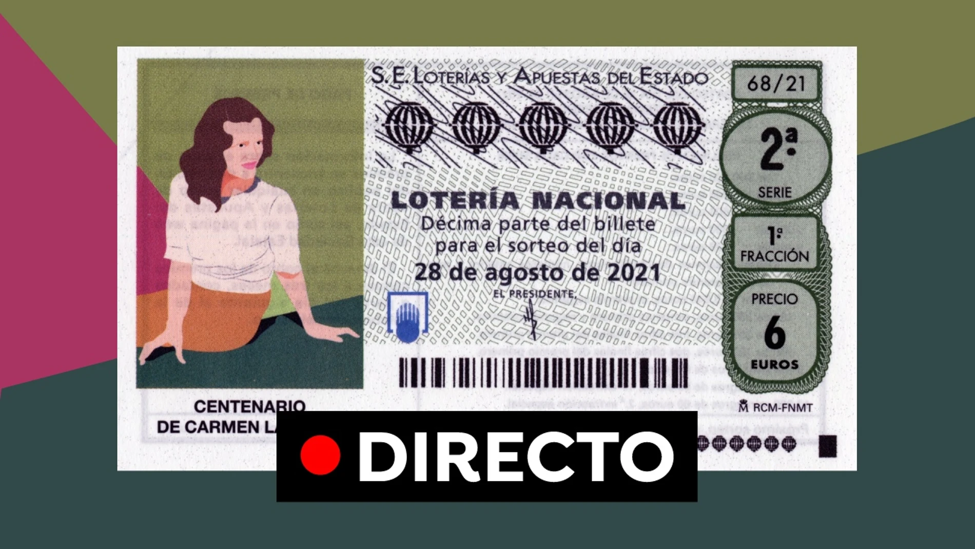 Lotería Nacional, en directo: Comprobar número sorteo lotería de hoy sábado 28 de agosto Lotería Nacional, en directo: Comprobar número sorteo lotería de hoy sábado 28 de agosto