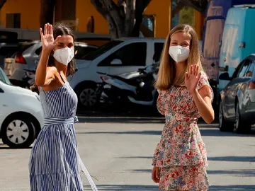 La princesa Leonor y su madre, la reina Letizia La princesa Leonor y su madre, la reina Letizia