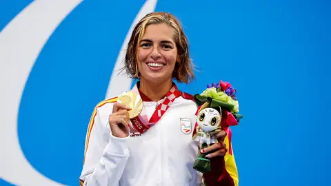 Michelle Alonso revalida su oro en los Juegos Paralímpicos con nuevo récord del mundo en los 100 metros braza Michelle Alonso revalida su oro en los Juegos Paralímpicos con nuevo récord del mundo en los 100 metros braza