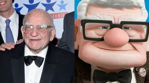 Ed Asner fue Carl, el protagonista de 'Up' Ed Asner fue Carl, el protagonista de 'Up'