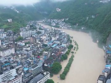 Las fuertes lluvias vuelven a provocar inundaciones que asolan China de nuevo