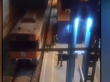 La valiente intervención de un vigilante de Renfe en Vic para impedir que 3 jóvenes pintasen un tren