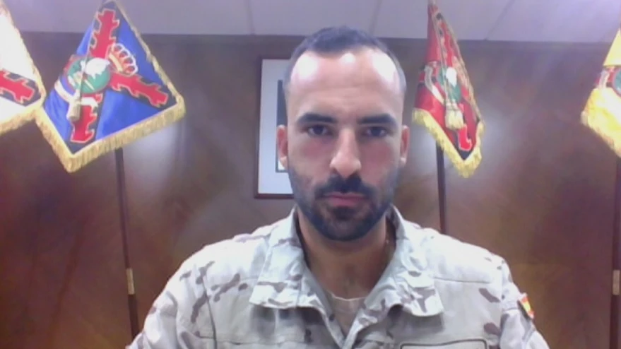  Javier Escorihuela, capit&aacute;n del ej&eacute;rcito del aire 