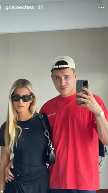 Jessica Goicoechea confirma la relación con Arón Piper a través de sus redes Jessica Goicoechea confirma la relación con Arón Piper a través de sus redes
