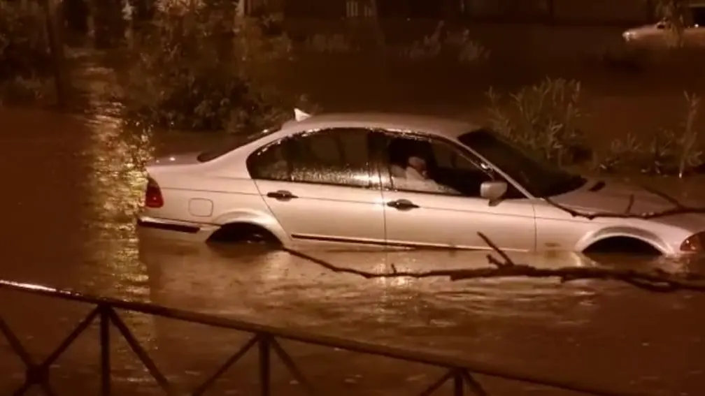 Inundaciones en Madrid