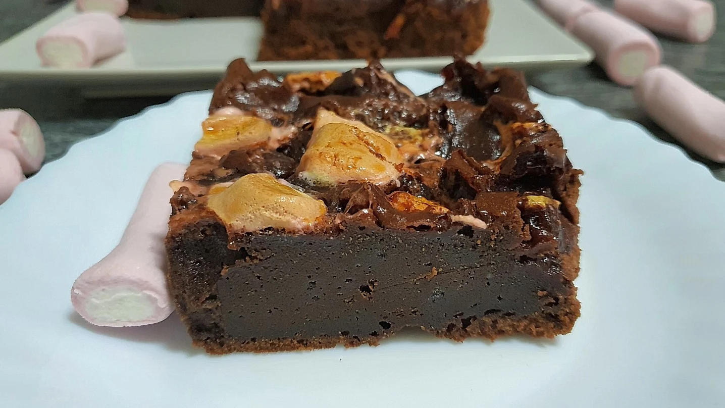 Brownie de nubes Brownie de nubes