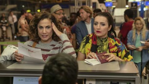 Toni Acosta y Silvia Abril en 'Padre no hay más que uno'