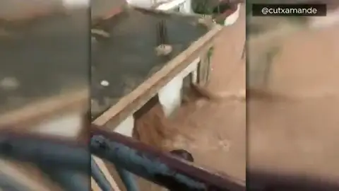 La gota fría inunda Alcanar La gota fría inunda Alcanar