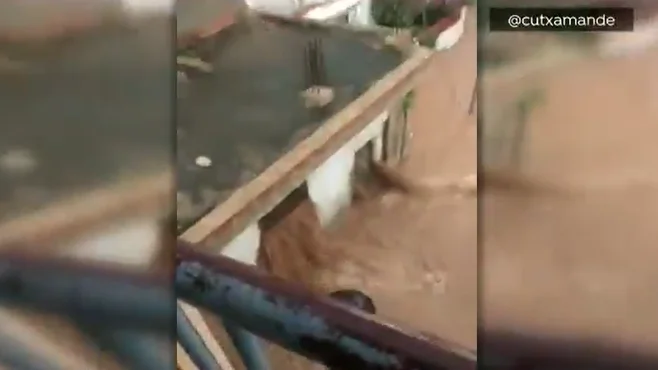La gota fría inunda Alcanar La gota fría inunda Alcanar