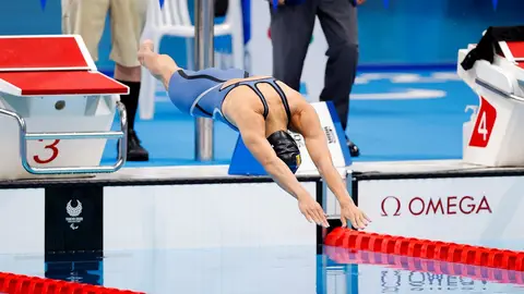 La nadadora barcelonesa Nuria Marqués logró la medalla de bronce en la prueba de 200 metros estilo individual, clase SM9 de discapacidad física, y sumó su segunda presea en los Juegos Paralímpicos de Tokio tras la plata en los 100 metros espalda La nadadora barcelonesa Nuria Marqués logró la medalla de bronce en la prueba de 200 metros estilo individual, clase SM9 de discapacidad física, y sumó su segunda presea en los Juegos Paralímpicos de Tokio tras la plata en los 100 metros espalda