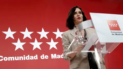 La presidenta de la Comunidad de Madrid, Isabel Díaz Ayuso La presidenta de la Comunidad de Madrid, Isabel Díaz Ayuso