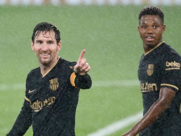 Ansu Fati hereda el dorsal '10' de Leo Messi