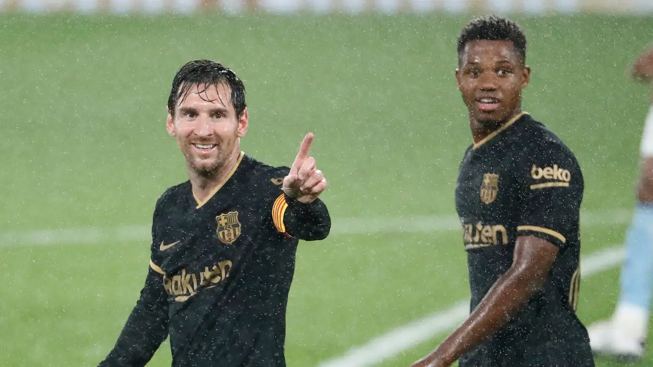 Ansu Fati hereda el dorsal '10' de Leo Messi