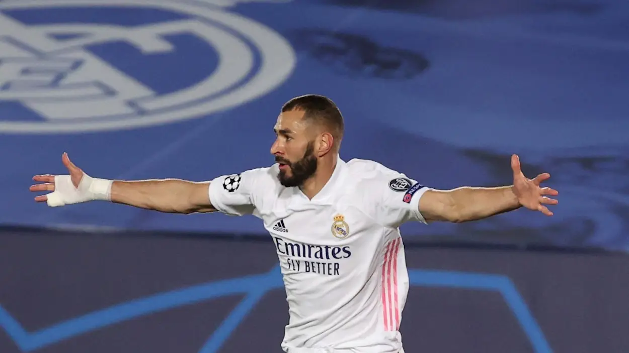 El delantero francés del Real Madrid Karim Benzema. El delantero francés del Real Madrid Karim Benzema.